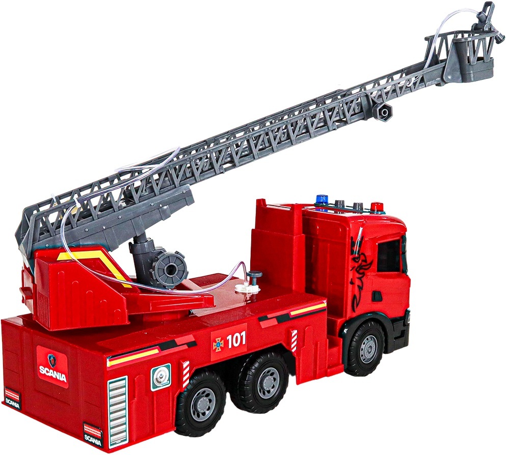 Автомодель Пожежна машина Scania (світло, звук, функція води), (5005KS)фото8