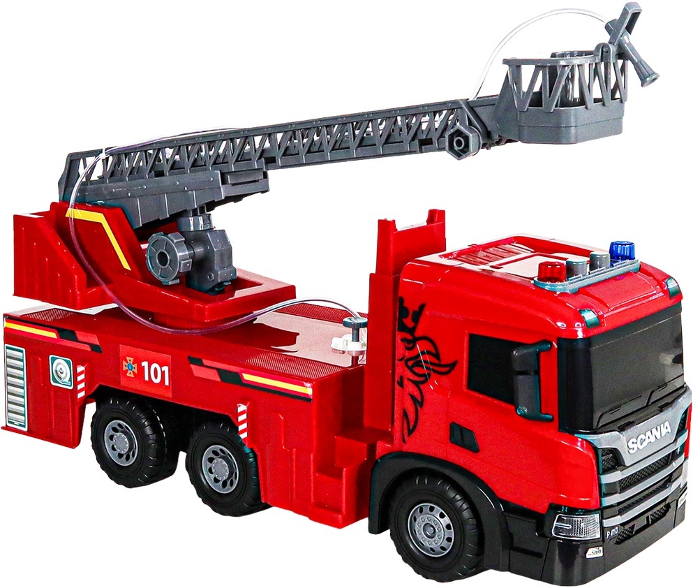 Автомодель Пожежна машина Scania (світло, звук, функція води), (5005KS)фото6