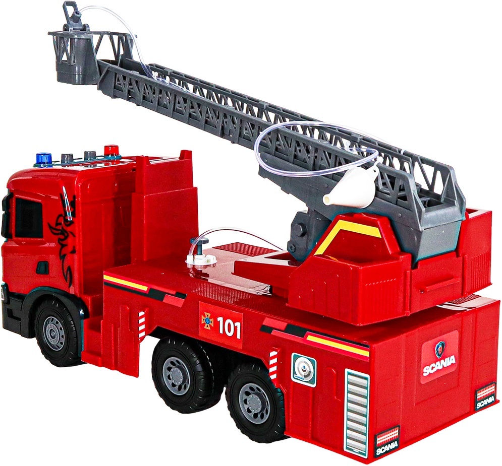 Автомодель Пожежна машина Scania (світло, звук, функція води), (5005KS)фото3