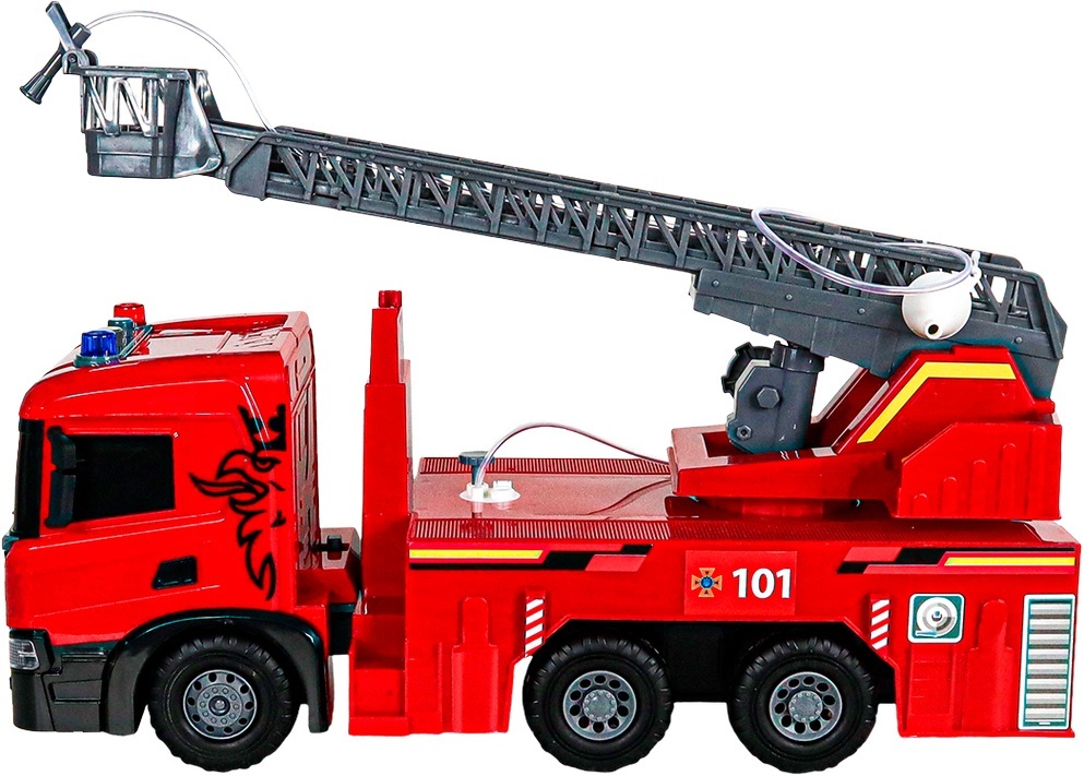 Автомодель Пожежна машина Scania (світло, звук, функція води), (5005KS)фото2