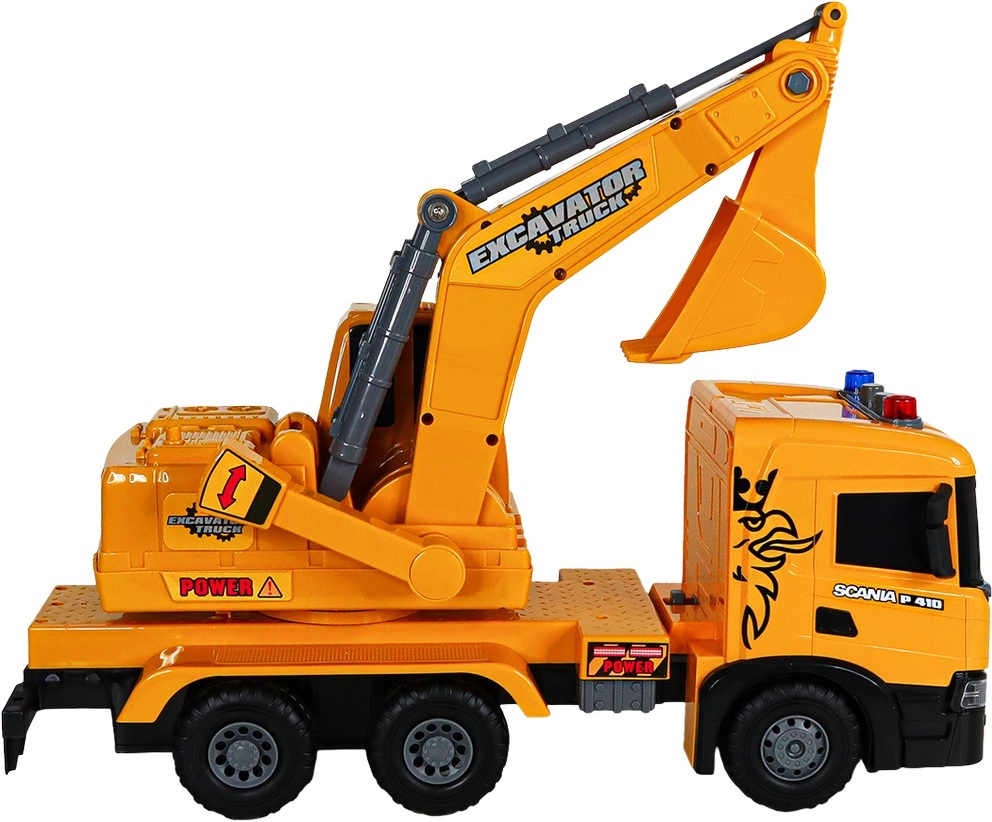 Автомодель TechnoDrive - Экскаватор Scania (свет, звук), (5006KS) фото