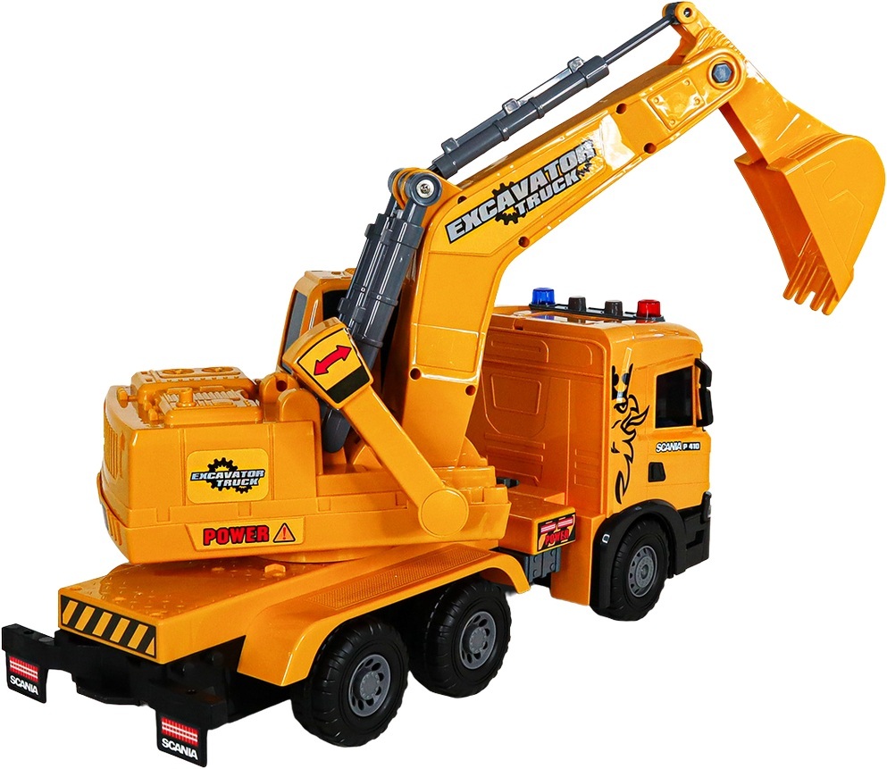 Автомодель TechnoDrive - Экскаватор Scania (свет, звук), (5006KS) фото 8