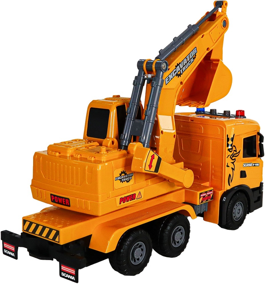 Автомодель TechnoDrive - Экскаватор Scania (свет, звук), (5006KS) фото 4