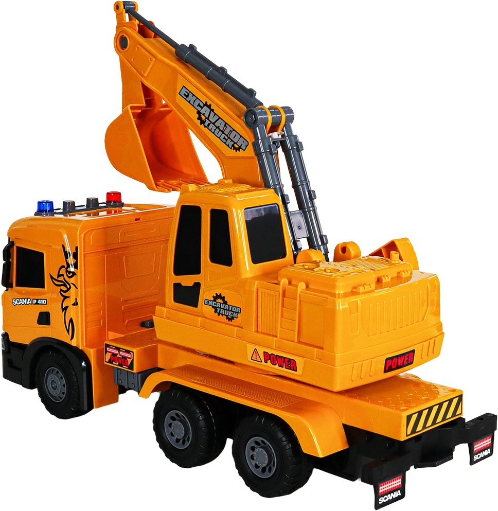 Автомодель TechnoDrive - Экскаватор Scania (свет, звук), (5006KS) фото