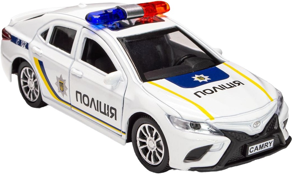 Автомодель TechnoDrive - Toyota Camry Поліція (KM250416)фото7