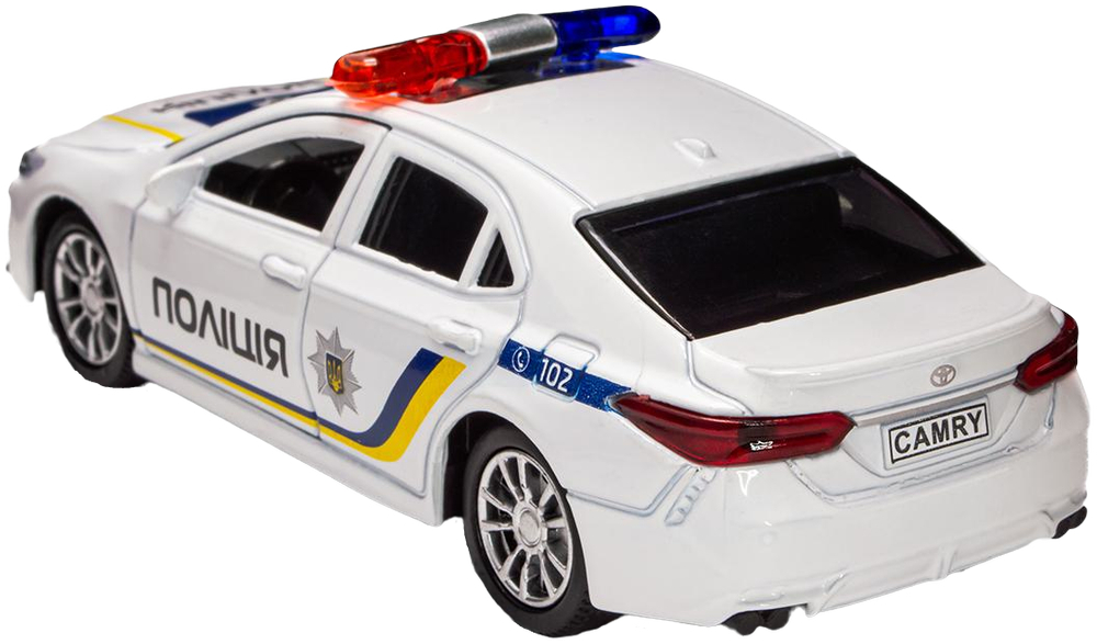 Автомодель TechnoDrive - Toyota Camry Поліція (KM250416)фото3