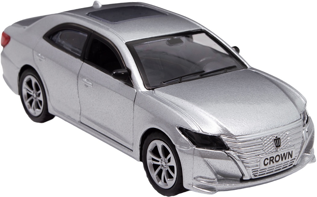 Автомодель TechnoDrive - Toyota Crown серебристый (KM250418) фото 