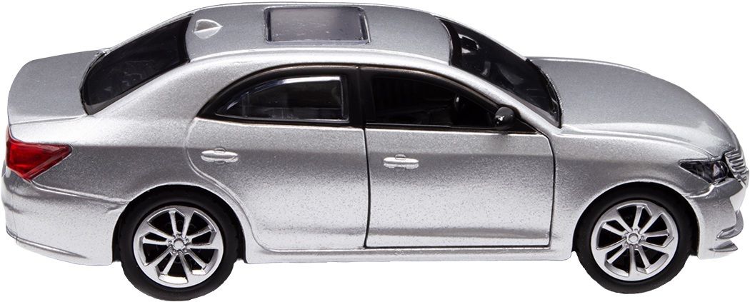 Автомодель TechnoDrive - Toyota Crown серебристый (KM250418) фото 