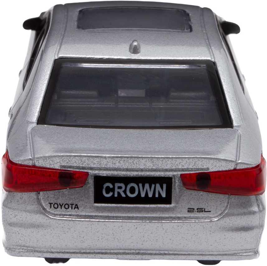 Автомодель TechnoDrive - Toyota Crown серебристый (KM250418) фото 