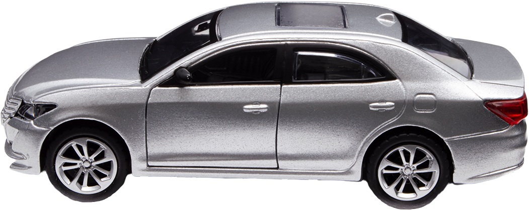 Автомодель TechnoDrive - Toyota Crown серебристый (KM250418) фото 