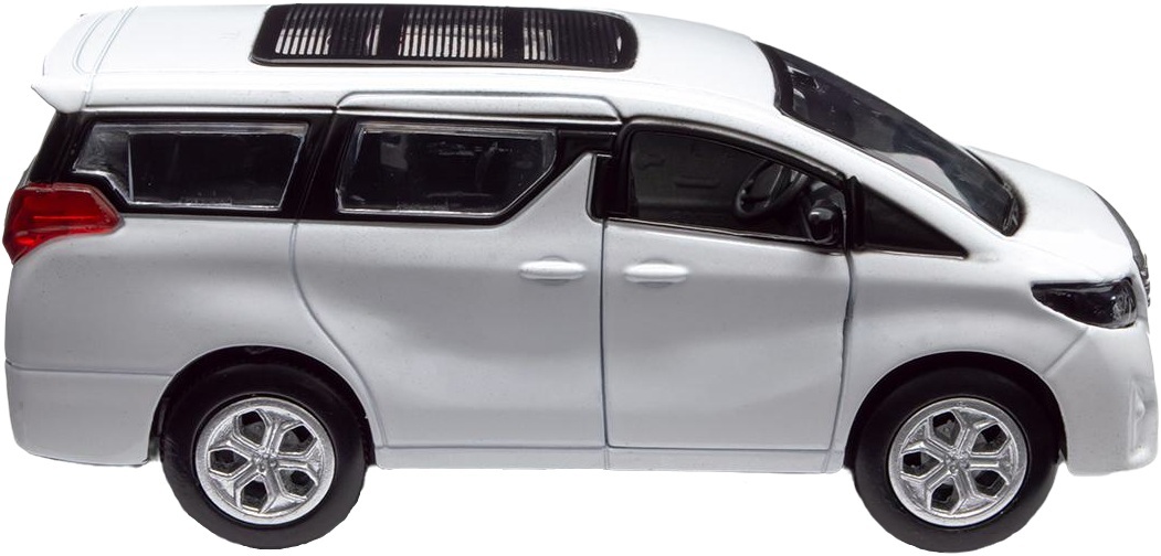 Автомодель TechnoDrive - Toyota Alphard белый (KM250419) фото 
