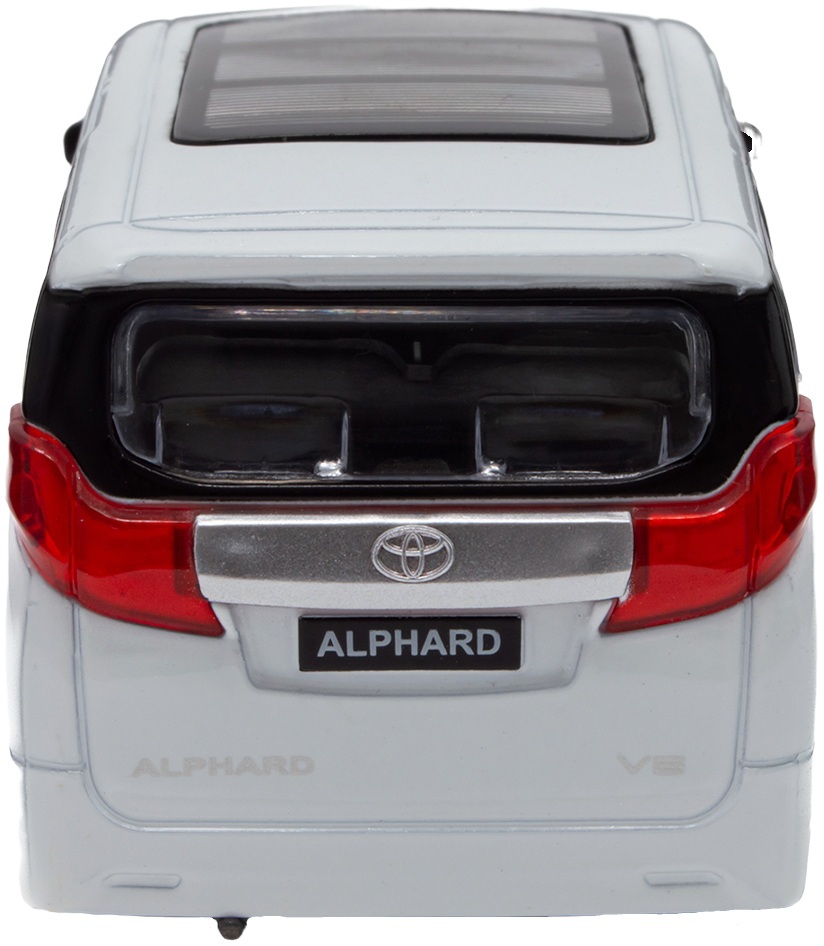Автомодель TechnoDrive - Toyota Alphard белый (KM250419) фото 