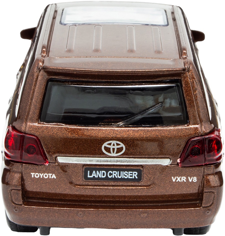 Автомодель TechnoDrive - Toyota Land Cruiser коричневый (KM250420) фото 