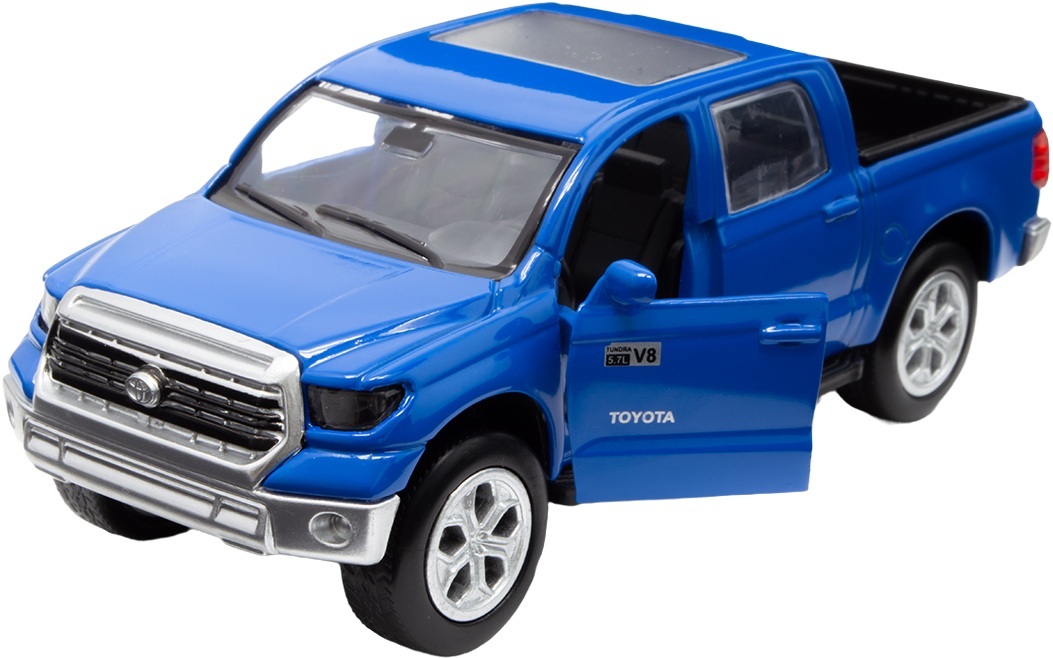 Автомодель TechnoDrive - Toyota Tundra синий (KM250421) фото 