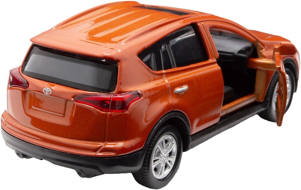 Автомодель TechnoDrive - Toyota RAV4 оранжевый (KM250422) фото 