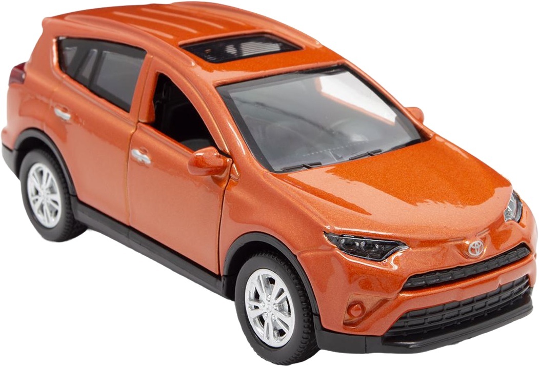 Автомодель TechnoDrive - Toyota RAV4 оранжевый (KM250422) фото 