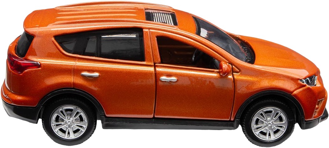 Автомодель TechnoDrive - Toyota RAV4 оранжевый (KM250422) фото 