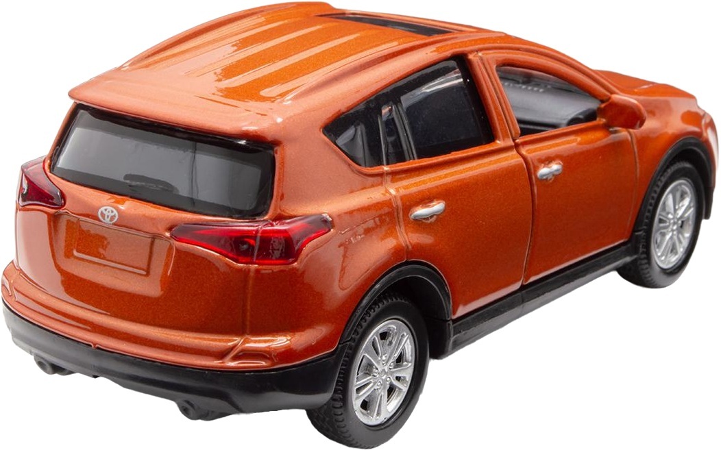 Автомодель TechnoDrive - Toyota RAV4 оранжевый (KM250422) фото 