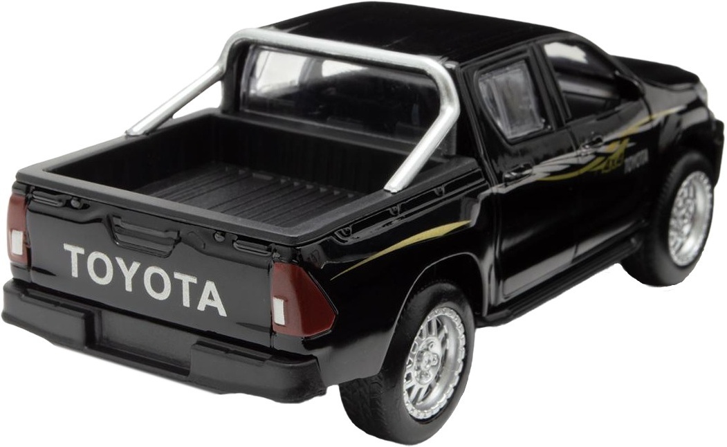 Автомодель TechnoDrive - Toyota Hilux черный (KM250423) фото 5
