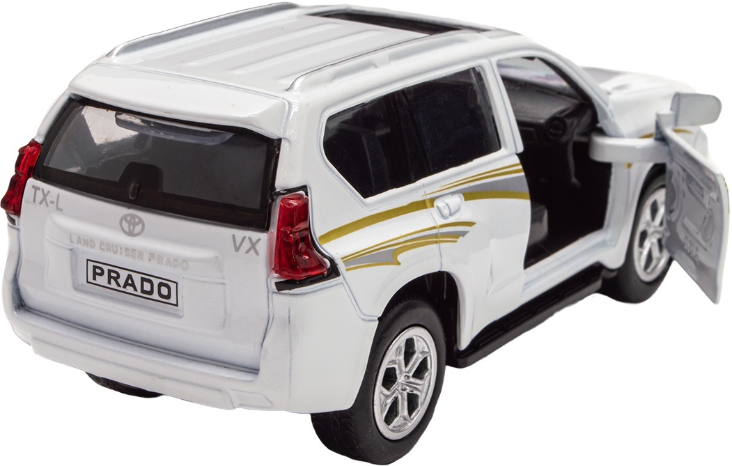 Автомодель TechnoDrive - Toyota Prado білий (KM250425W)фото10