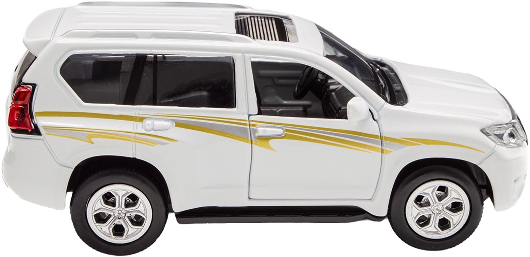 Автомодель TechnoDrive - Toyota Prado білий (KM250425W)фото6