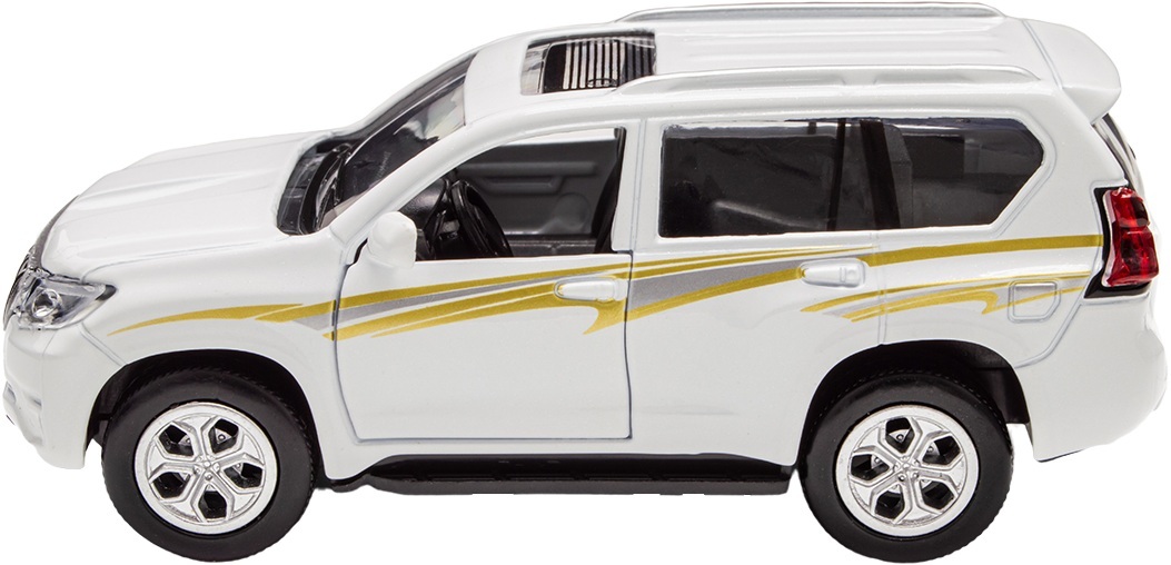 Автомодель TechnoDrive - Toyota Prado білий (KM250425W)фото2