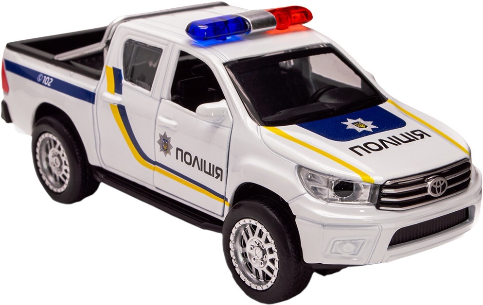 Автомодель TechnoDrive - Toyota Hilux Полиция (KM250426) фото 