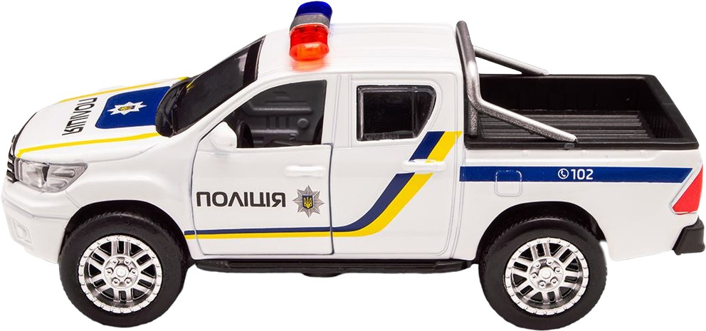 Автомодель TechnoDrive - Toyota Hilux Полиция (KM250426) фото 