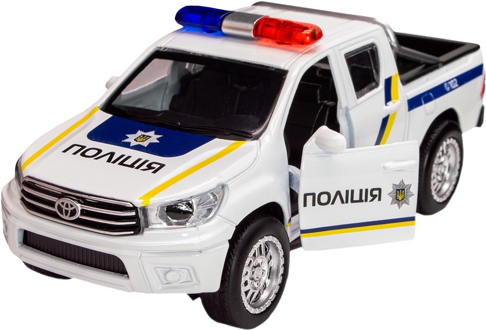 Автомодель TechnoDrive - Toyota Hilux Полиция (KM250426) фото 