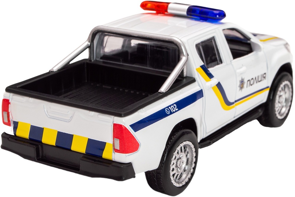 Автомодель TechnoDrive - Toyota Hilux Полиция (KM250426) фото 