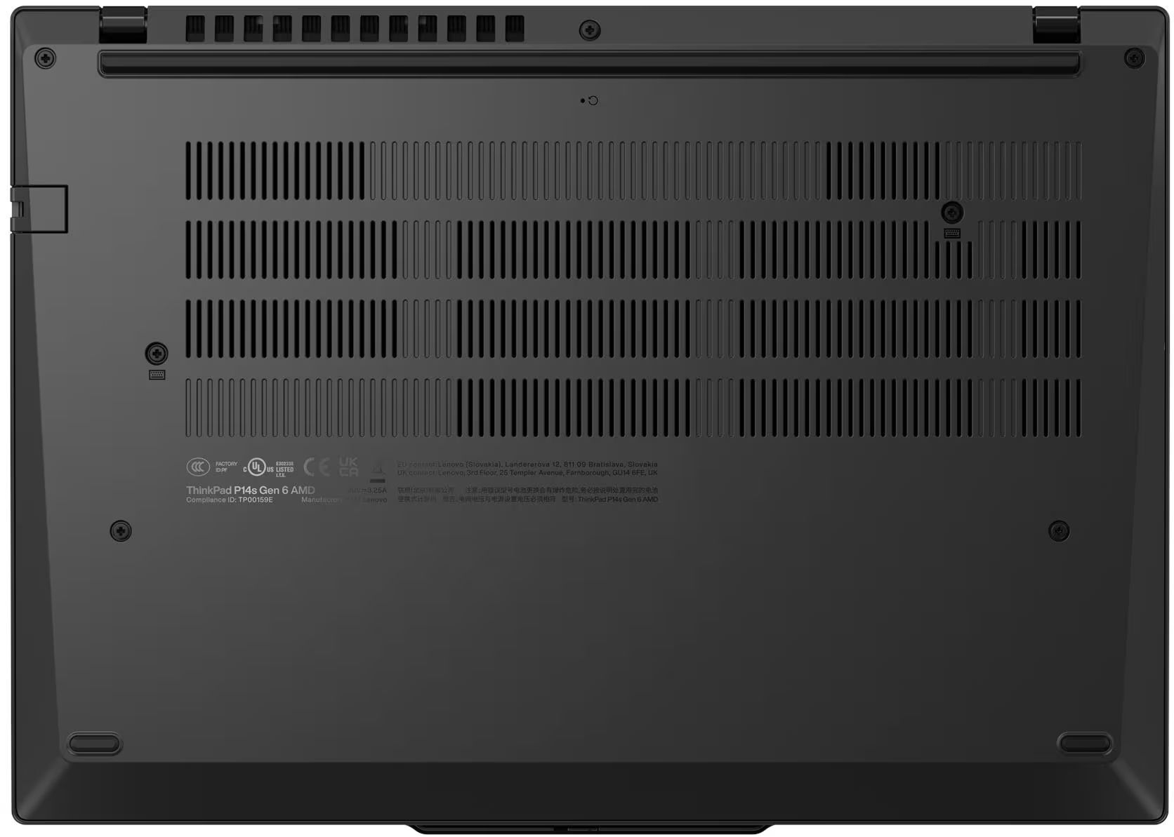 Ноутбук LENOVO ThinkPad P14s Gen 6 Black (21QL003SRA) фото 9