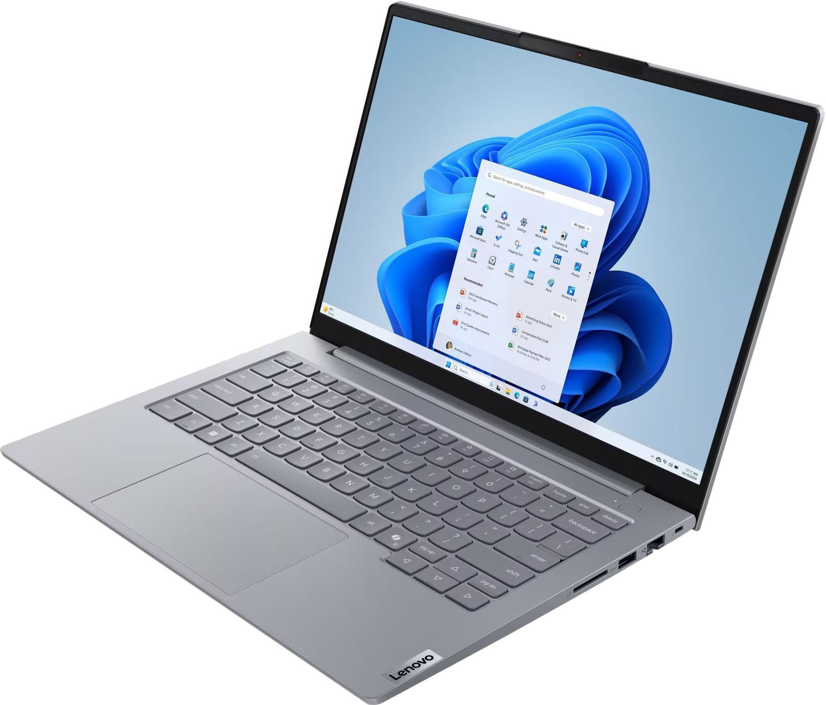 Ноутбук LENOVO ThinkBook 14 G8 IRL Arctic Grey (21SG00J8RA) фото4