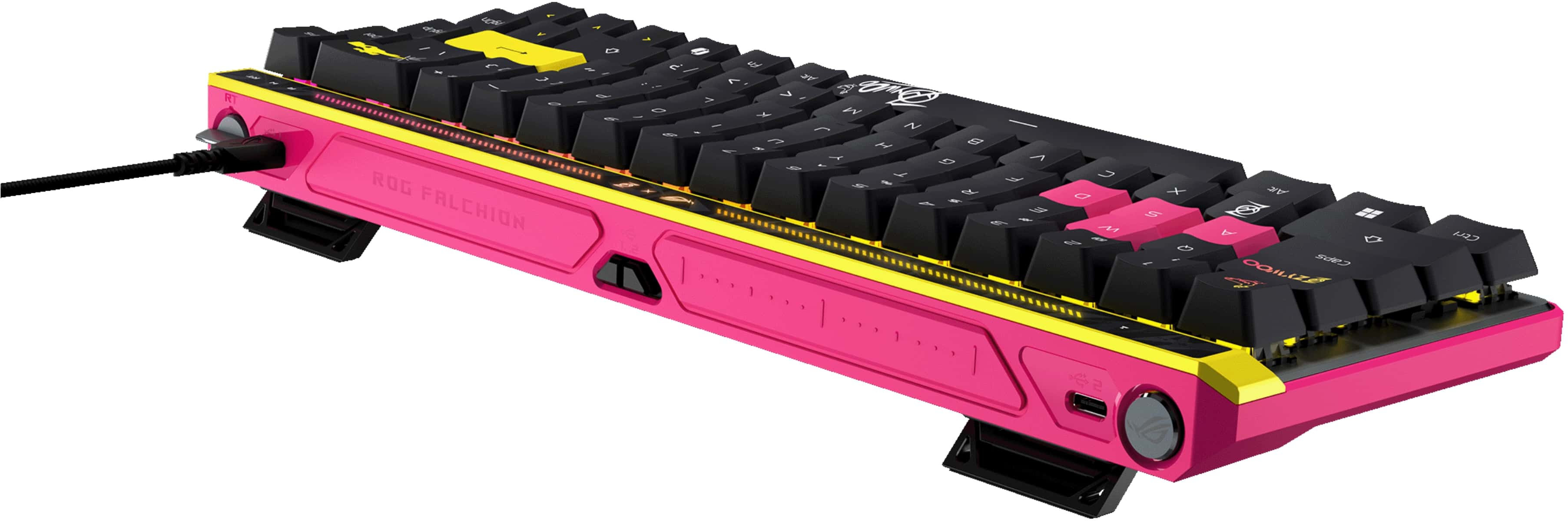 Ігрова клавіатура ASUS ROG Falchion Ace ZywOo Edition HFX EN PBT (90MP04KE-BKUA20)фото9