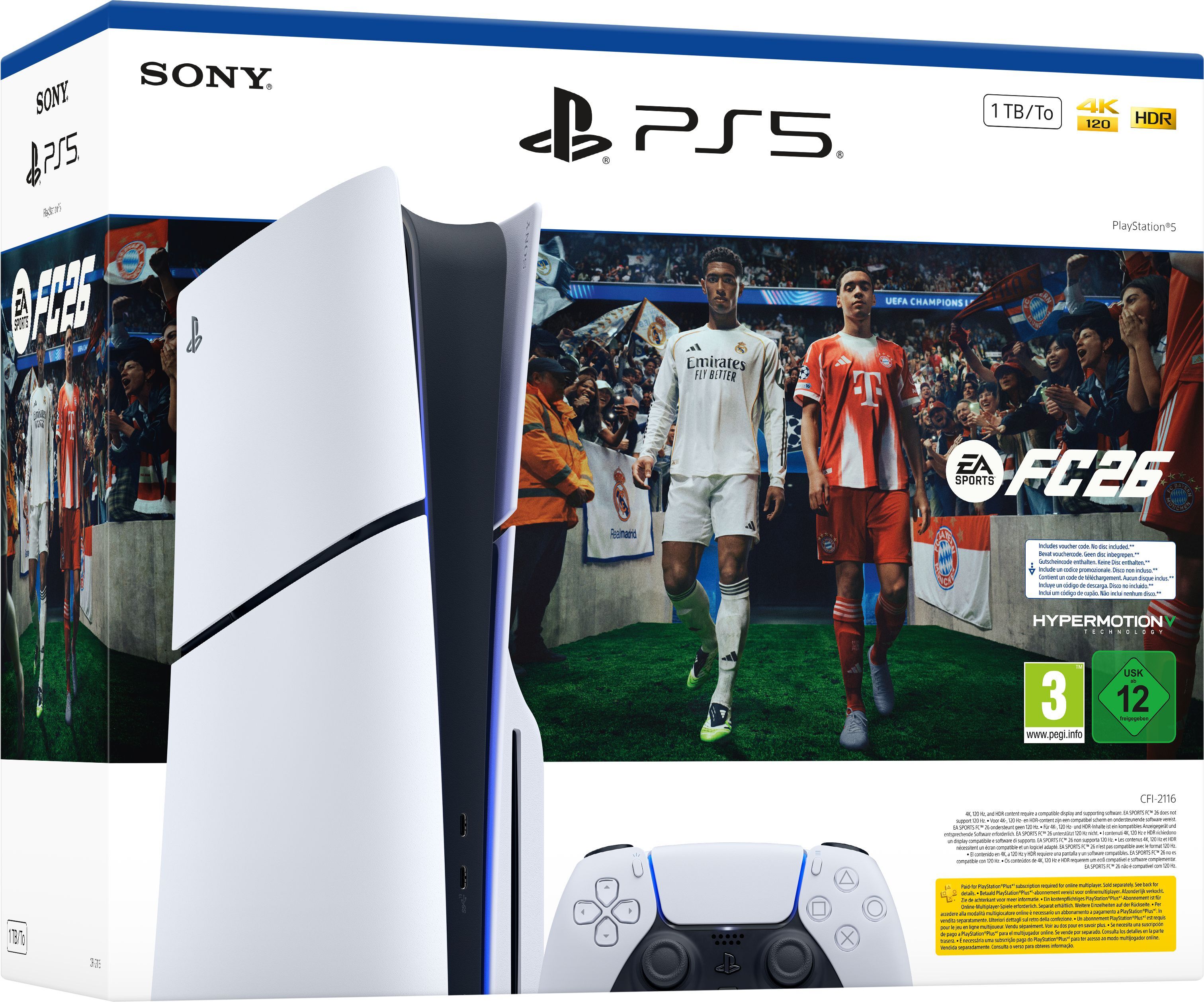 Игровая консоль PlayStation 5 Slim (игра EA Sports FC 26) фото 2