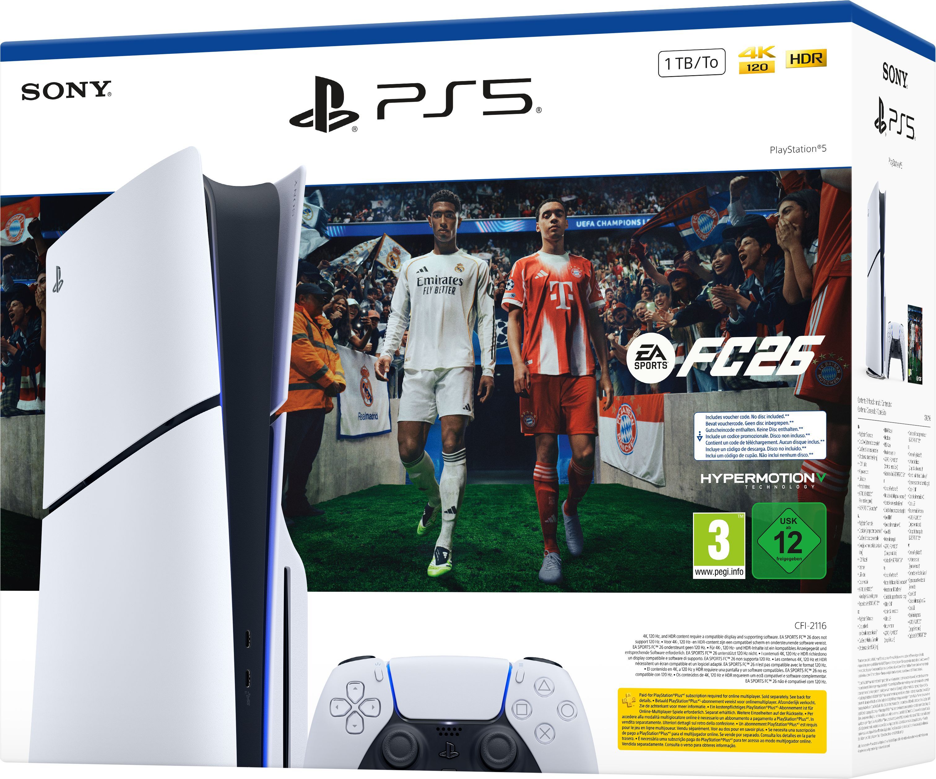 Игровая консоль PlayStation 5 Slim (игра EA Sports FC 26) фото 3