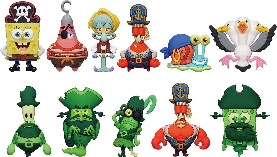 Игровая фигурка-сюрприз на клипсе Monogram серии "Губка Боб" (63195) фото 2