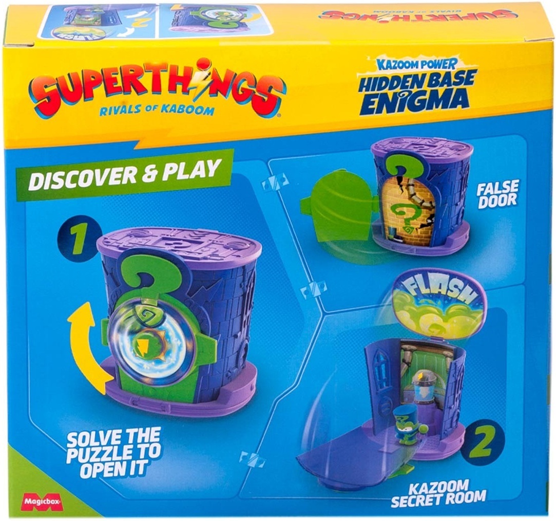 Игровой набор SuperThings серии Kazoom Power - Скрытая база Энигма (PSTSP112IN230) фото 7