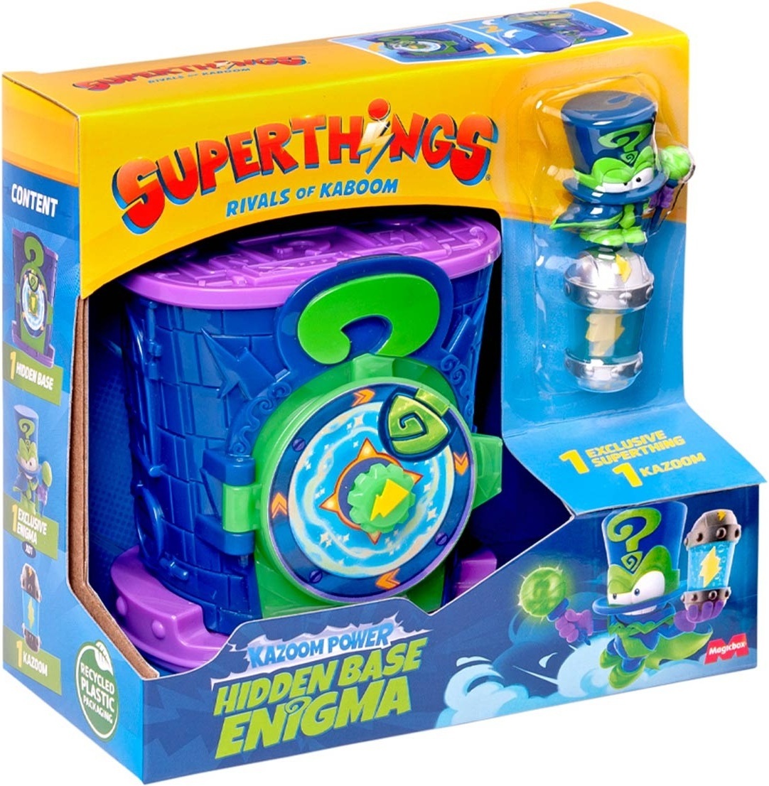 Игровой набор SuperThings серии Kazoom Power - Скрытая база Энигма (PSTSP112IN230) фото