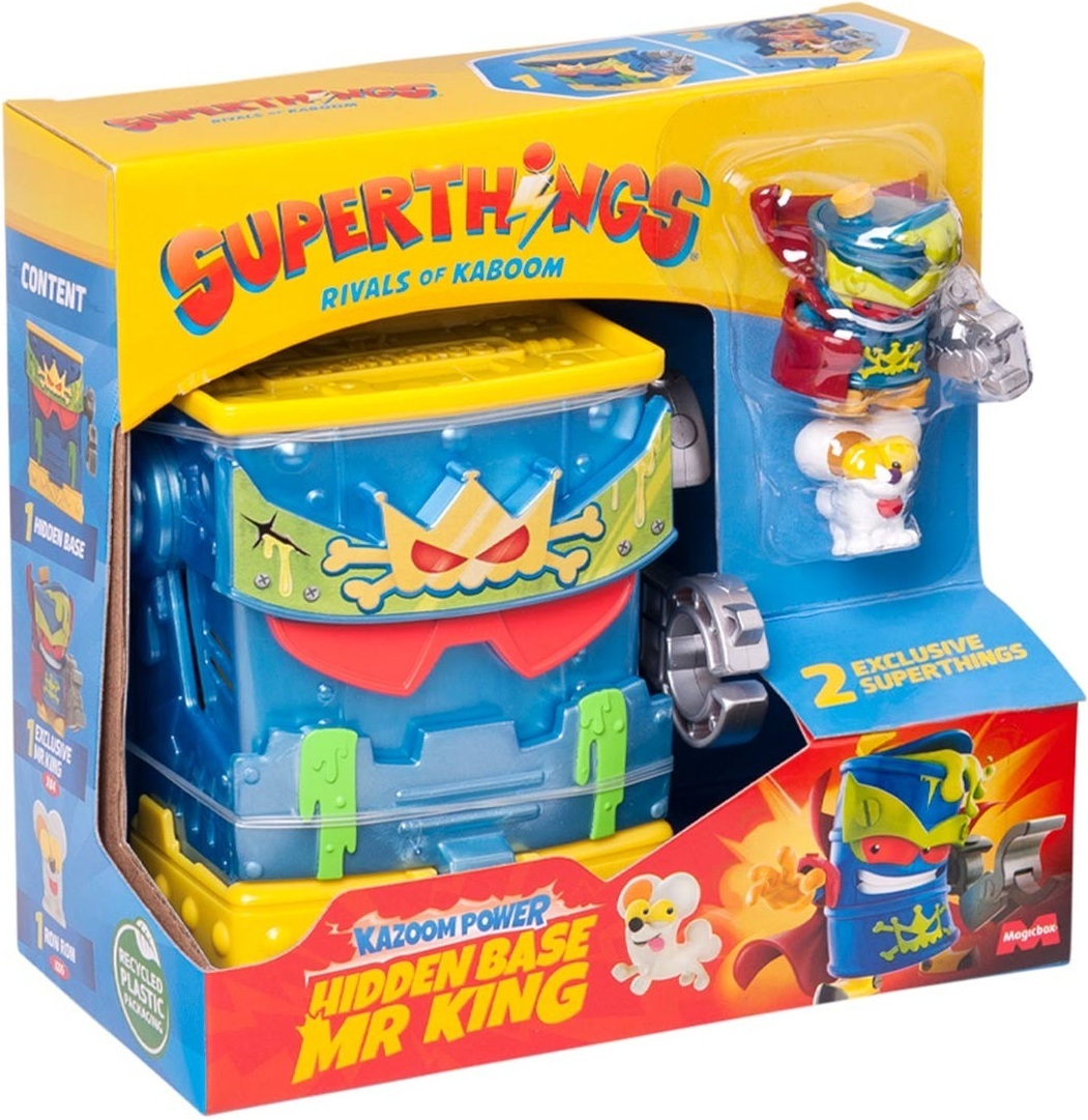 Игровой набор SuperThings серии Kazoom Power - Скрытая база Мистера Кинга (PSTSP112IN240) фото 5