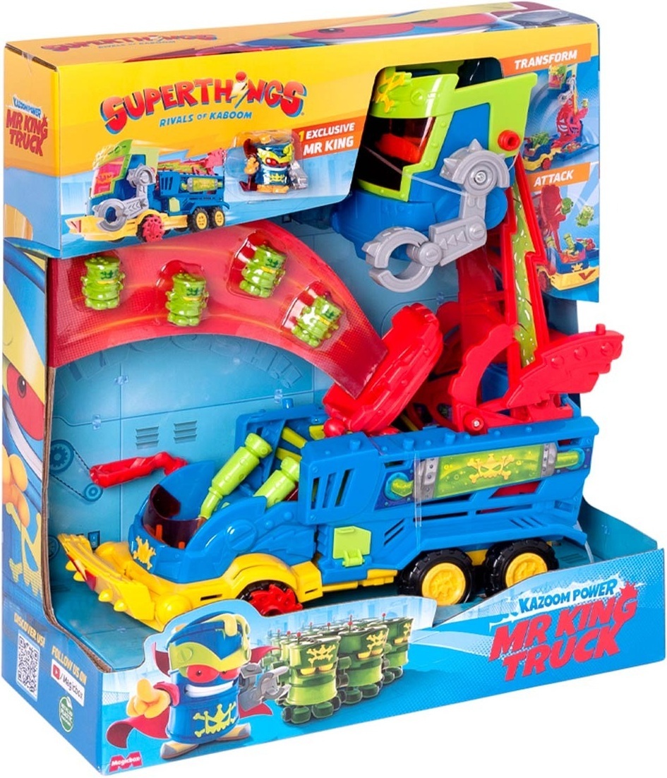 Ігровий набір SuperThings - Трак Містера Кінга (PSTSP114IN10)фото8