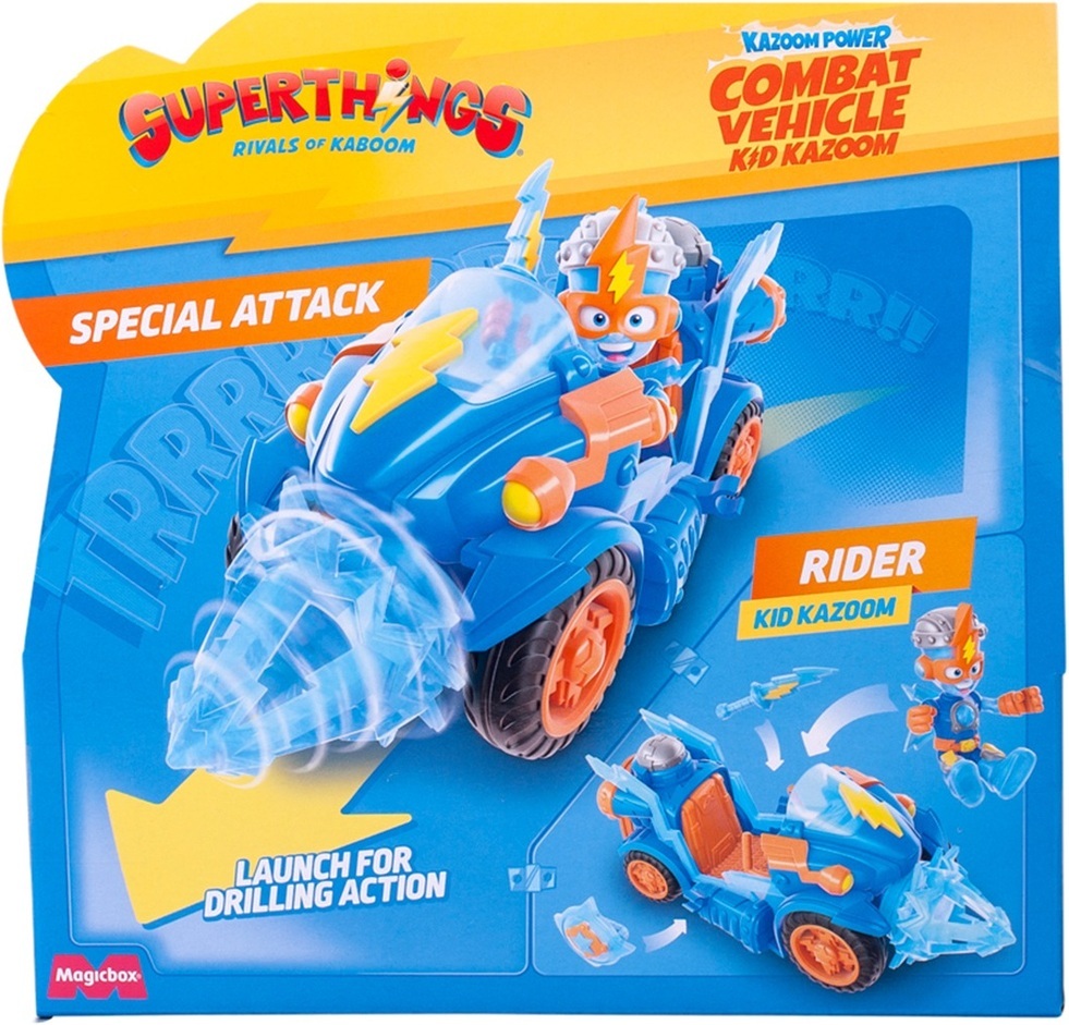 Ігровий набір SuperThings серії Combat Vehicles - Кід Казум (PSTSP116IN200)фото6