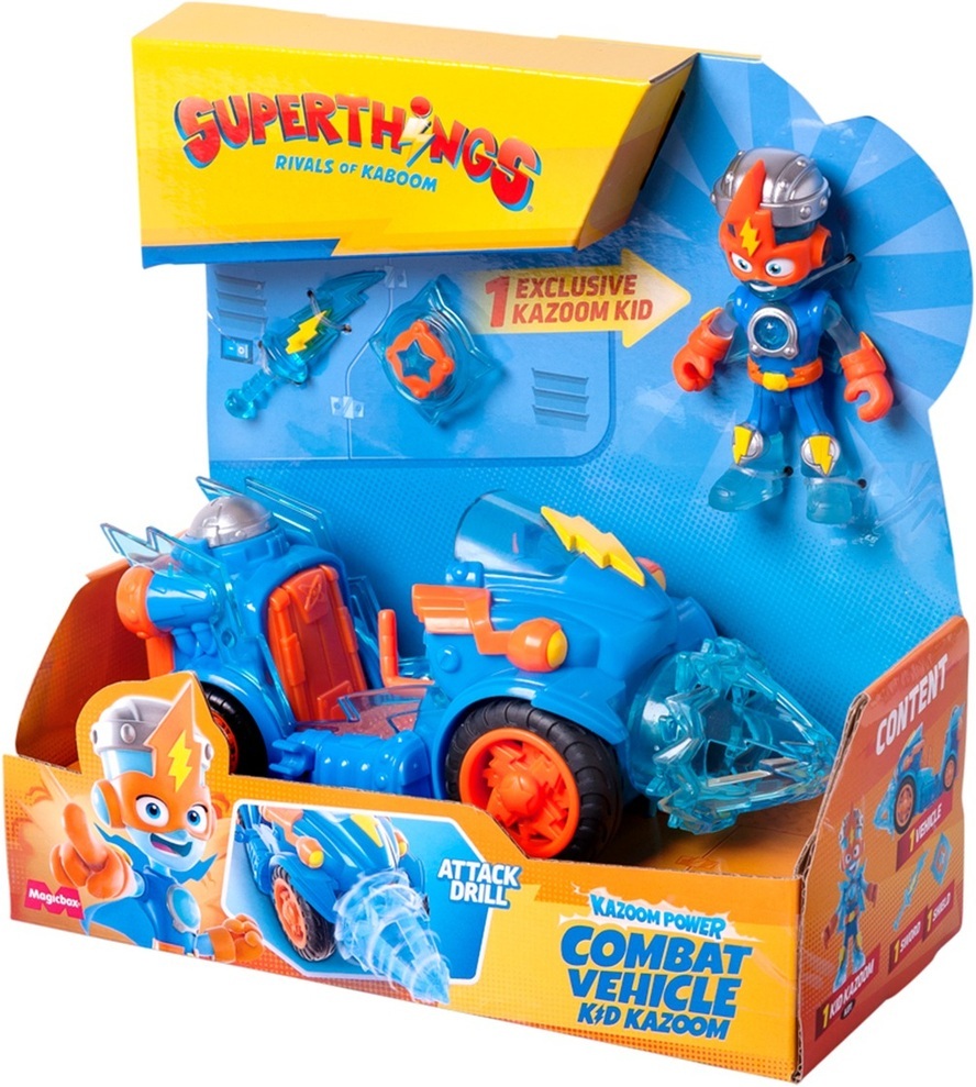 Ігровий набір SuperThings серії Combat Vehicles - Кід Казум (PSTSP116IN200)фото5