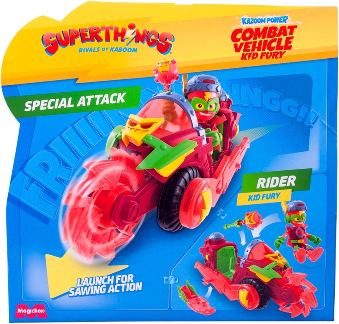 Ігровий набір SuperThings серії Combat Vehicles - Кід Ф'юрі (PSTSP116IN210)фото6