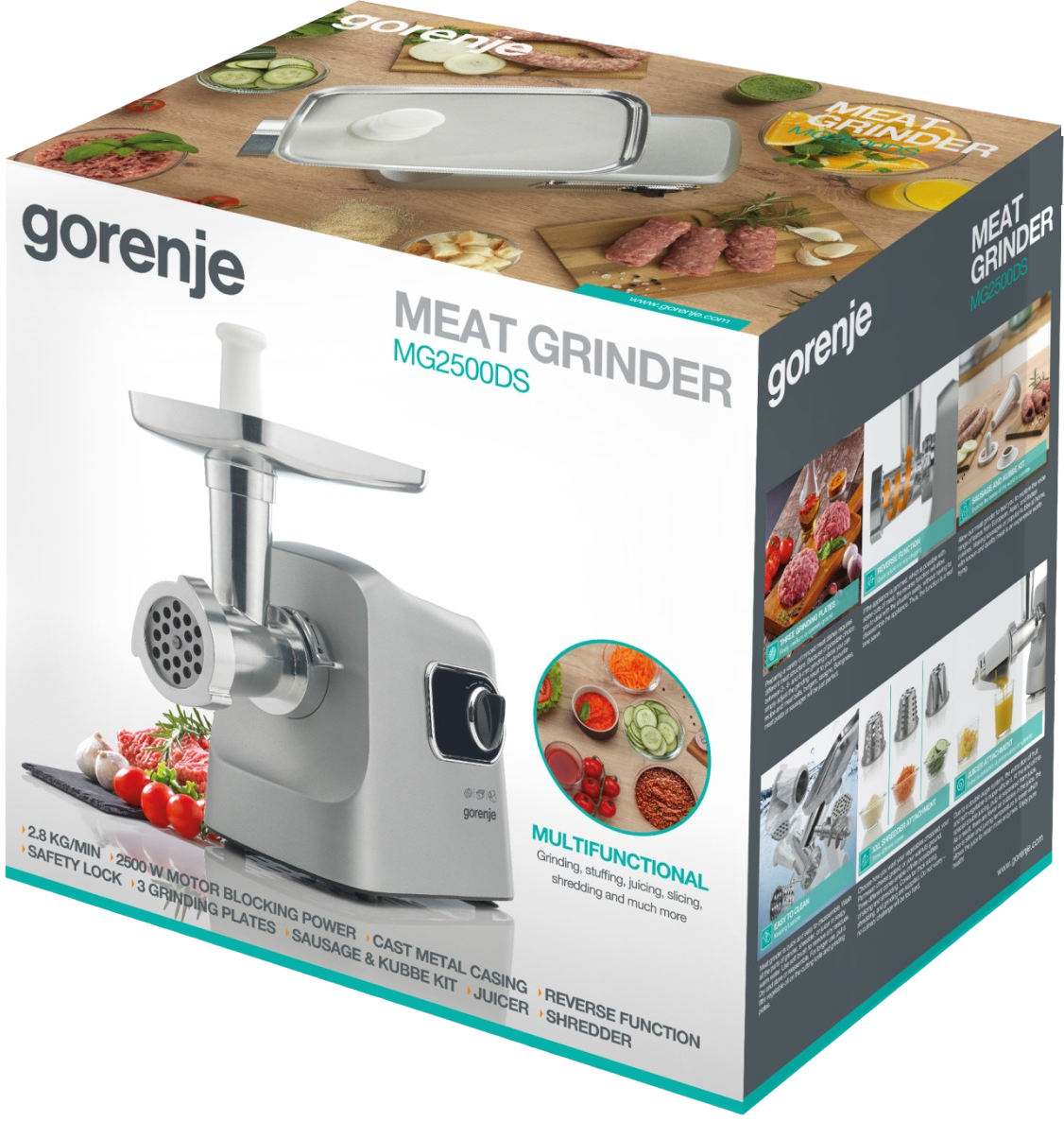 М'ясорубка Gorenje MG2500DSфото