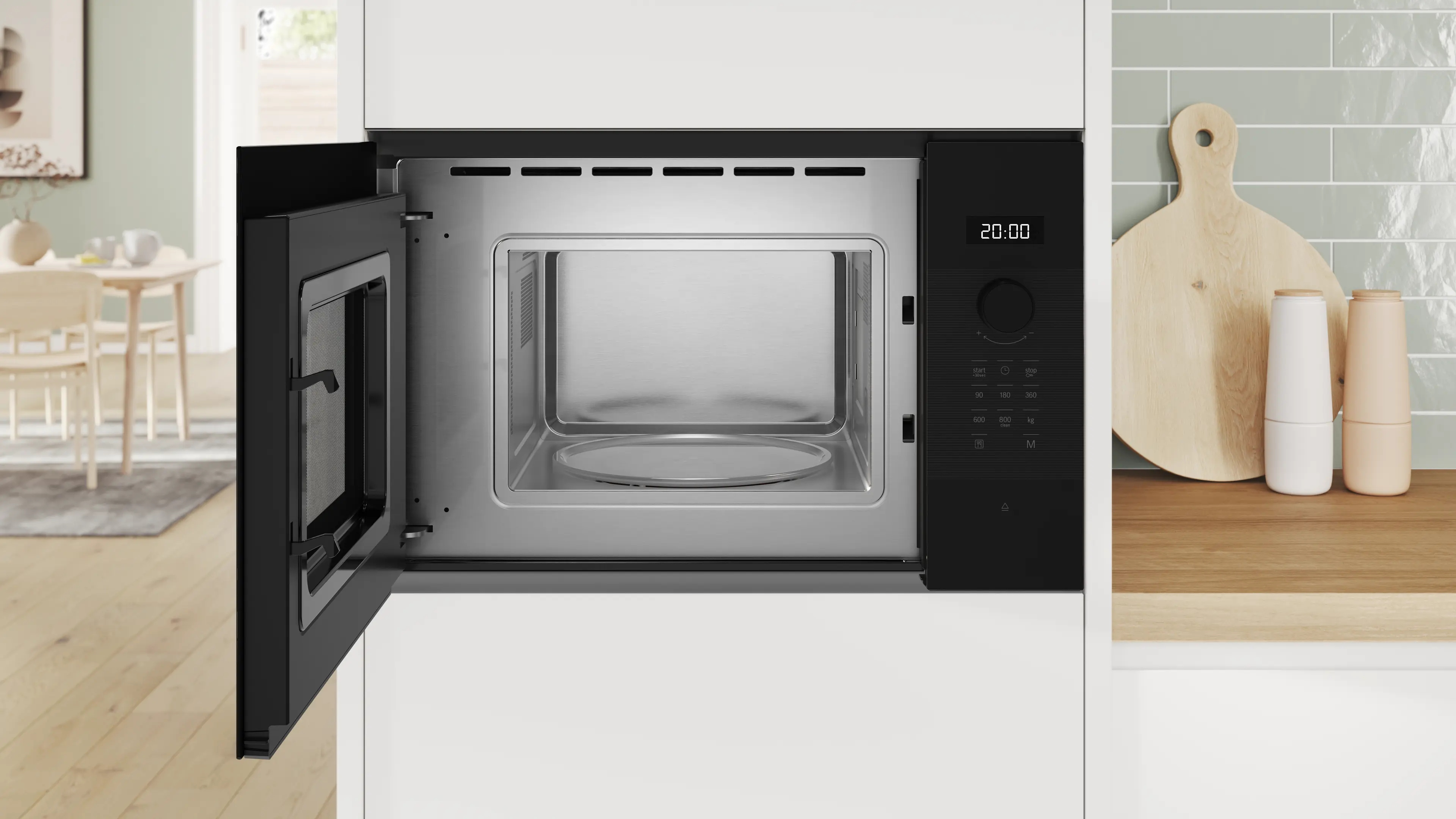 Вбудована мікрохвильова піч Bosch BFL524MB2фото