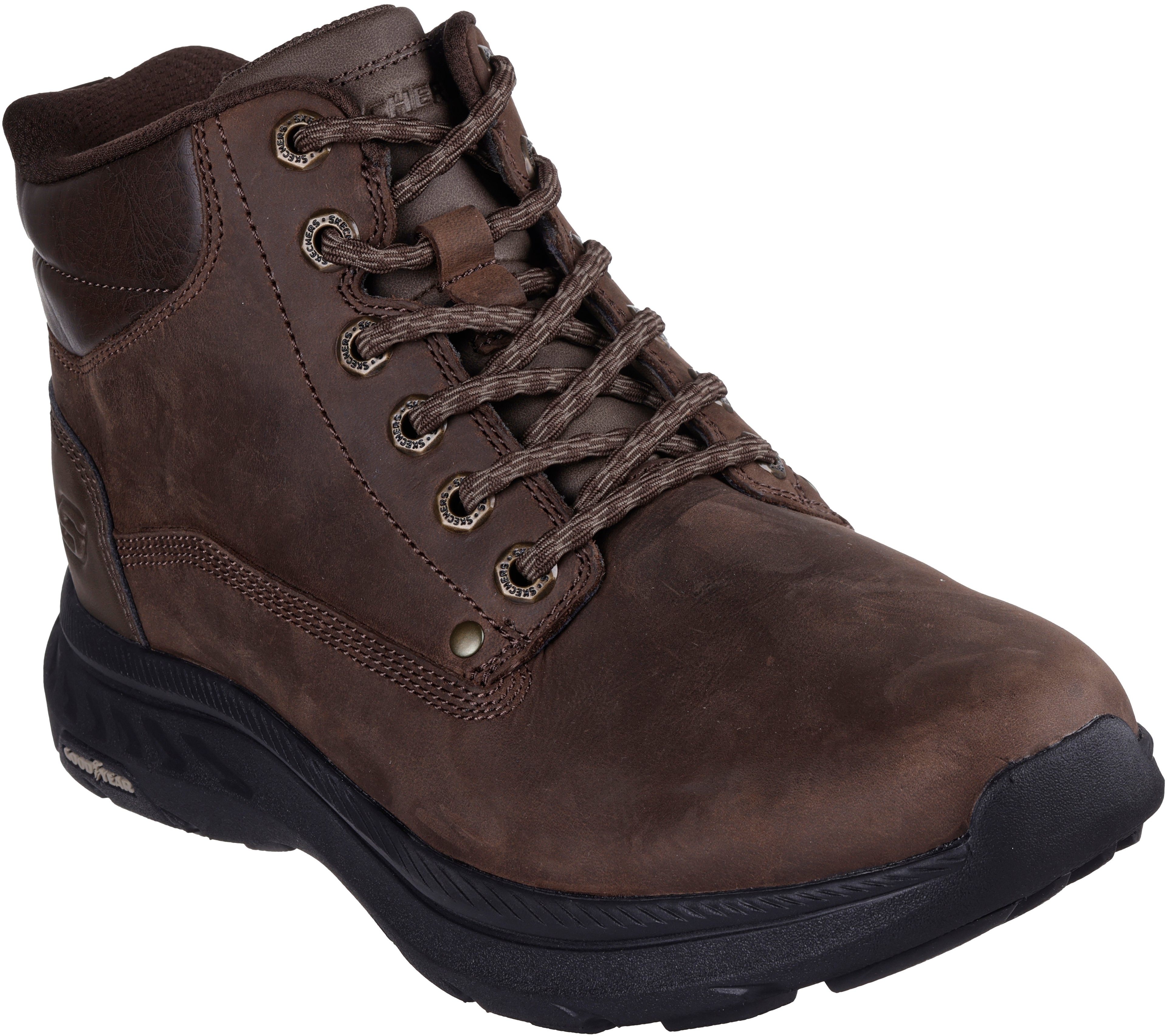 Ботинки мужские Skechers Pollard 205333 COC 46 (12 US) коричневые фото 3