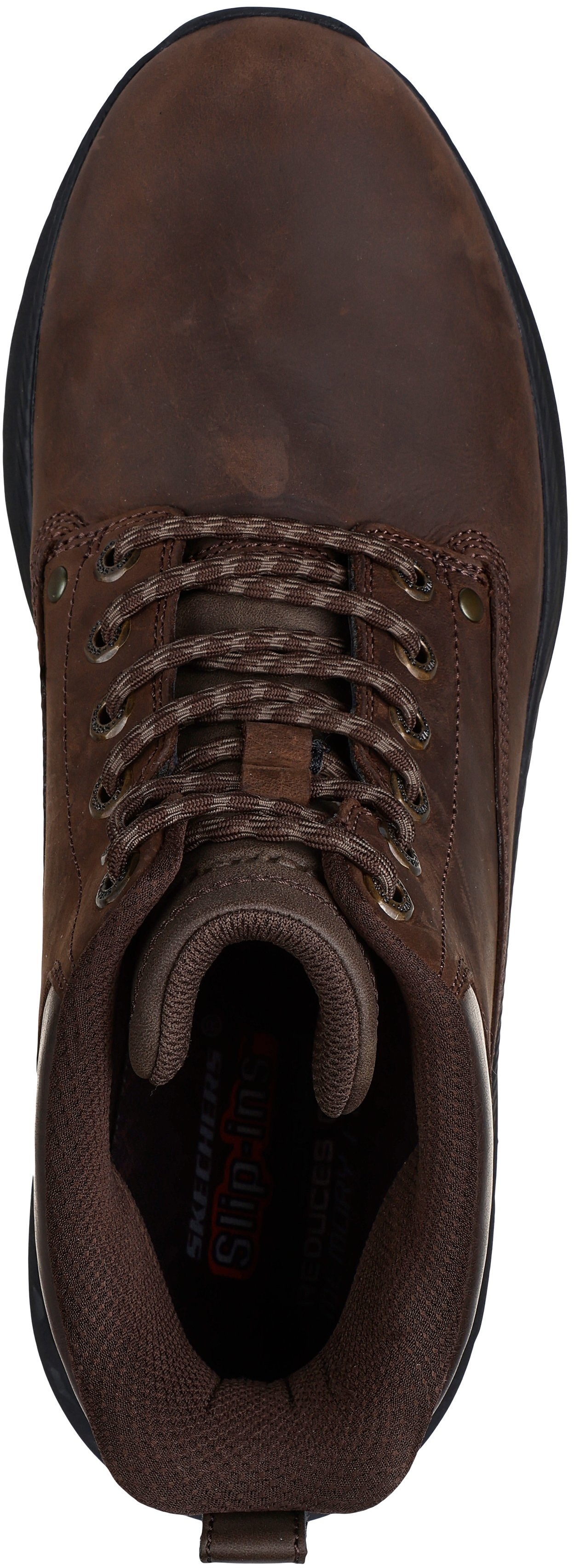 Ботинки мужские Skechers Pollard 205333 COC 46 (12 US) коричневые фото 4