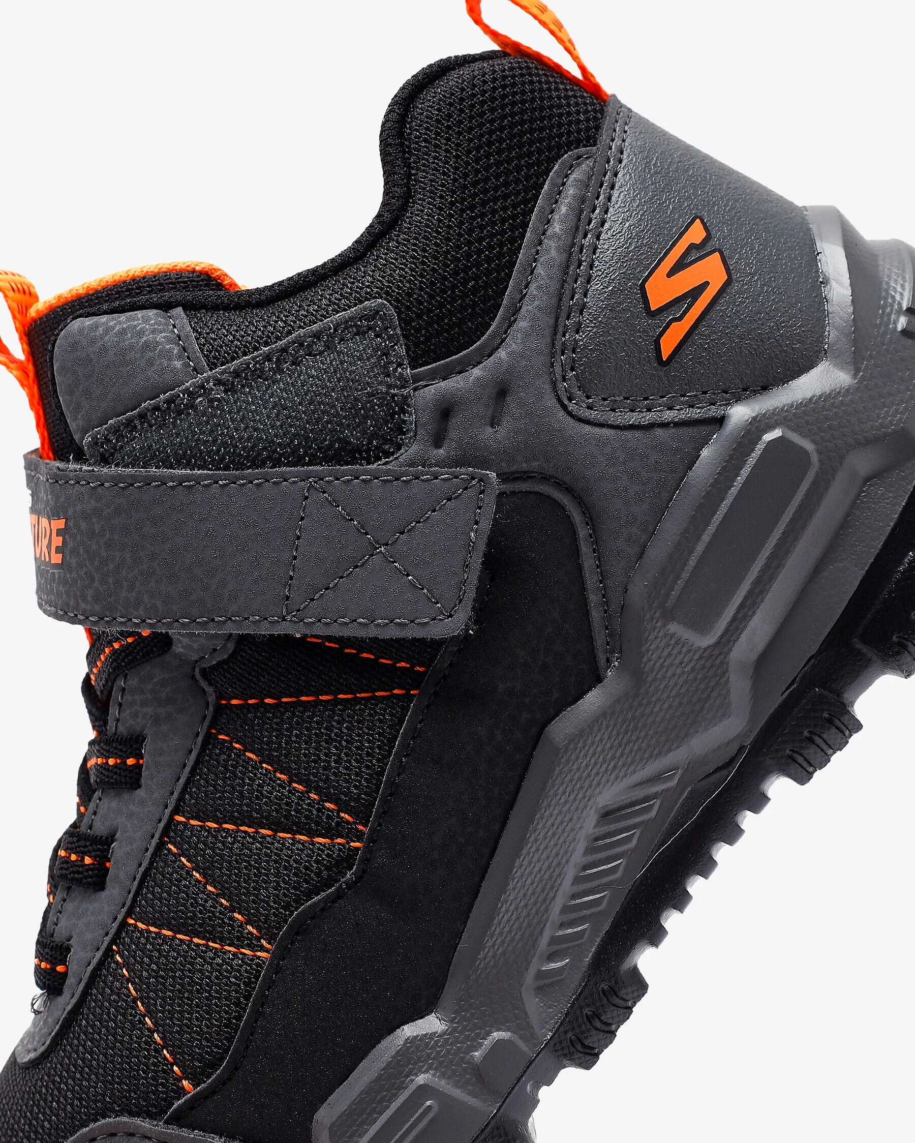 Ботинки для мальчика Skechers Adventure Track 406400L CCBK 32 (1 US) серые фото 5