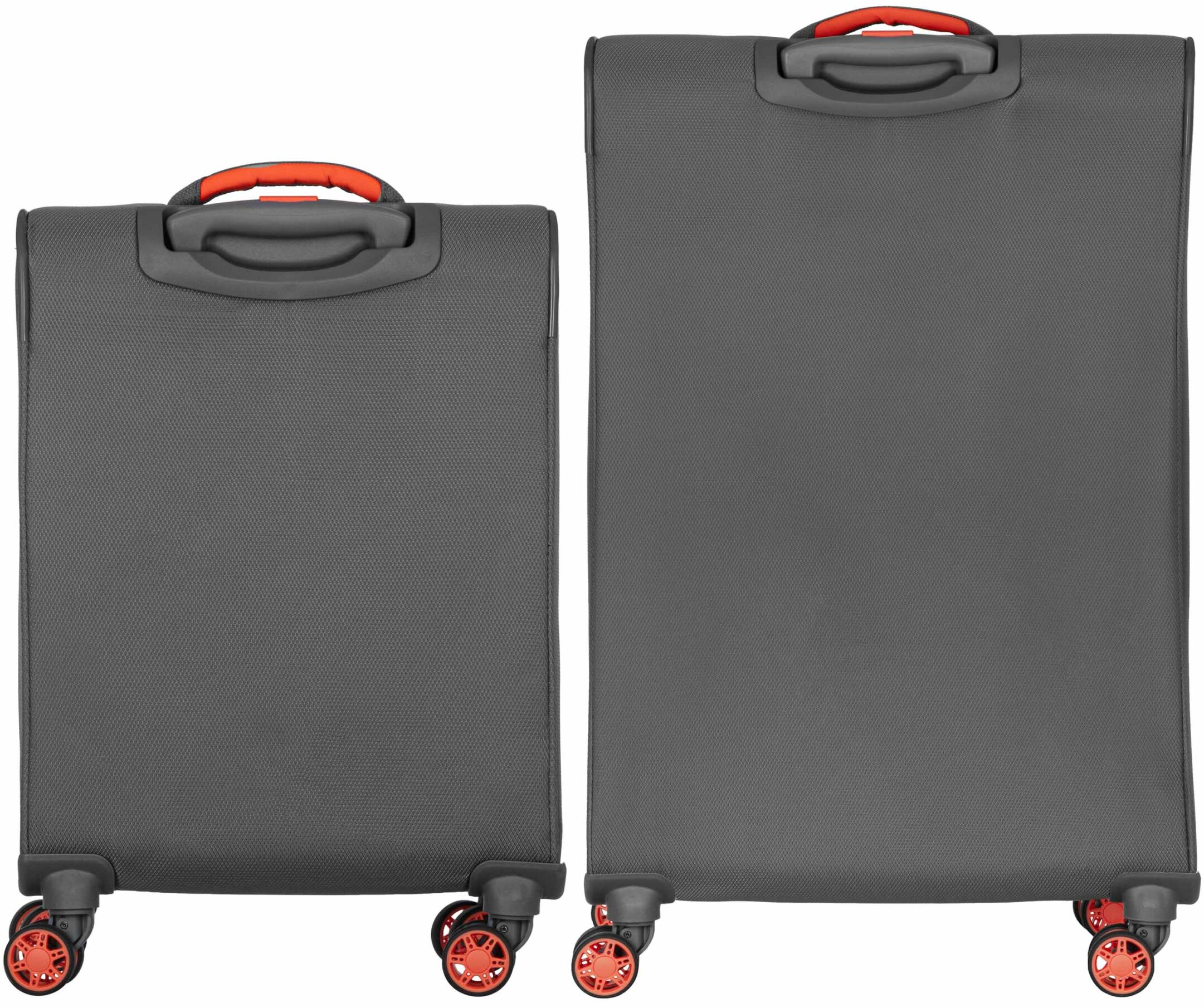 Набір валіз 2E, Trek, (M+S), TSA, 4 колеса, + 2 рюкзаки Cabin (2E-BPET-CABIN-GR), поліестр, сіріфото5