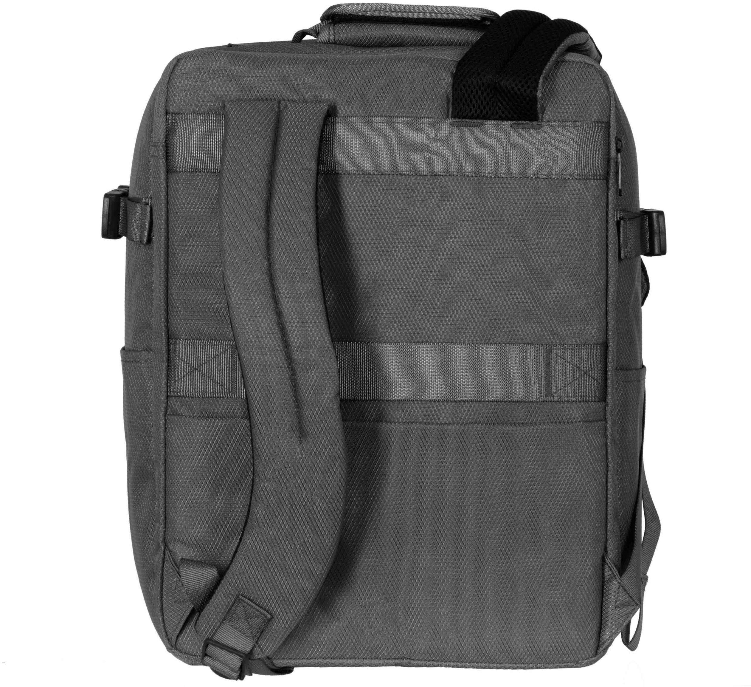 Набір валіз 2E, Trek, (M+S), TSA, 4 колеса, + 2 рюкзаки Cabin (2E-BPET-CABIN-GR), поліестр, сіріфото19